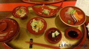 A few delicious dishes from our Okinawan meal